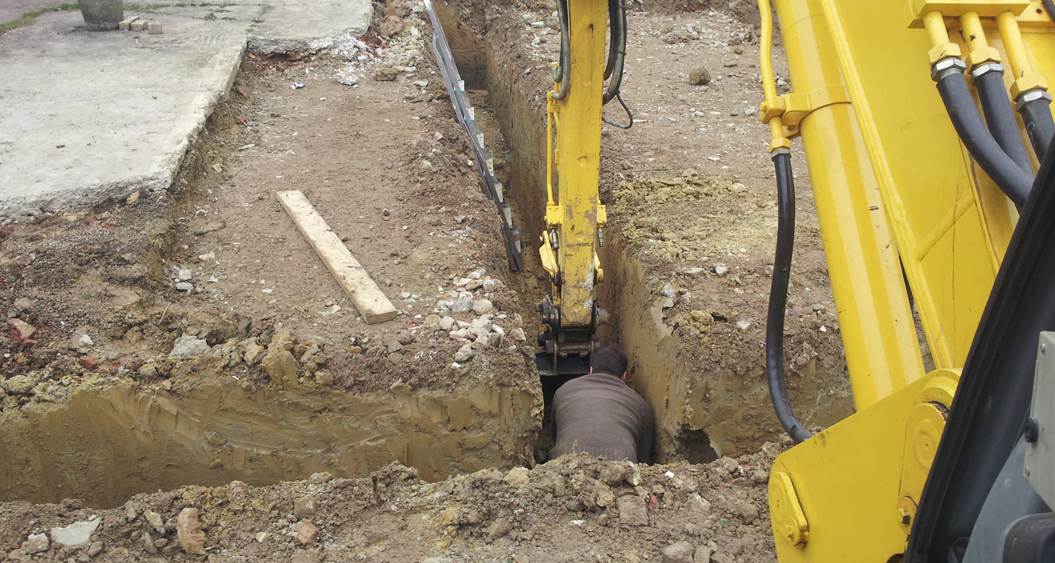Residential foundation groundworks foundations